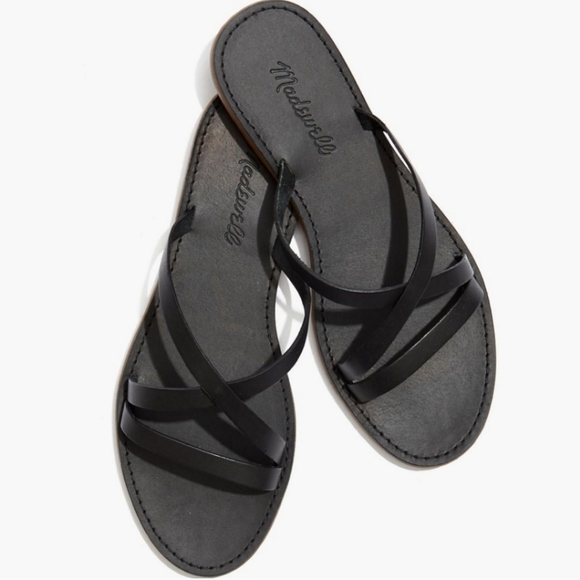 Madewell Shoes - Madewell The Boardwalk Skinny-Strap Slide Sandal